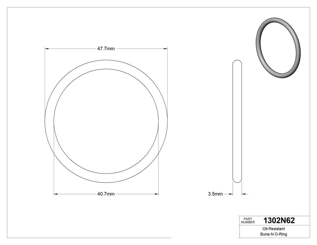 Technical drawing - 1302N62